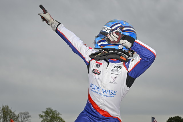 Evagoras Papasavvas Survives to Win Wet Race at Road America 