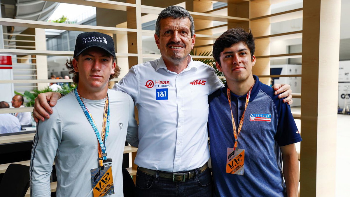 American rising talents Kyffin Simpson and Andre Castro join Haas F1 Team for the Miami Grand Prix