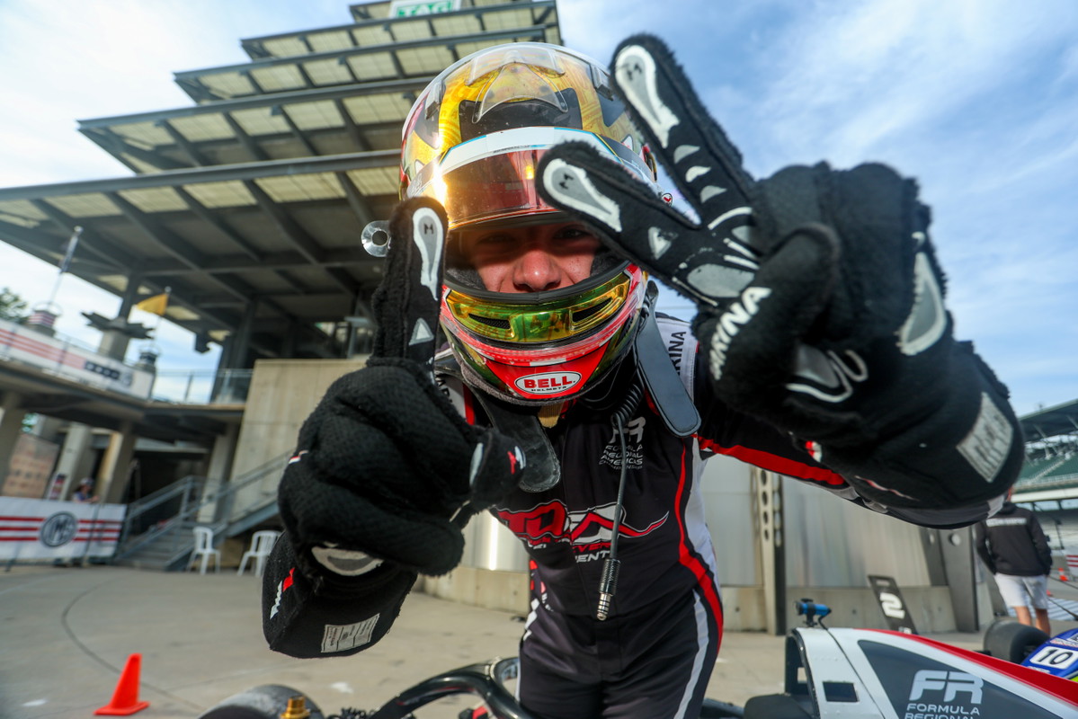 Brady Golan Goes Back-to-Back at Indianapolis Motor Speedway in FR Americas