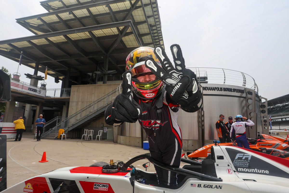 Brady Golan Completes FR Americas Sweep at Indianapolis