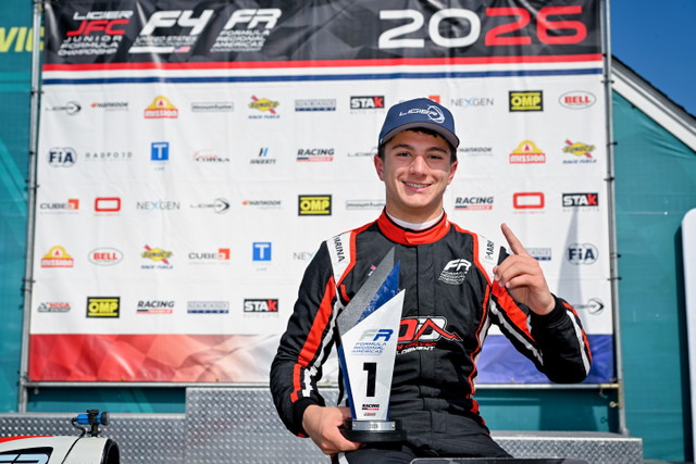 Brady Golan Wins Race 2 at VIR to Clinch 2026 FR Americas Title