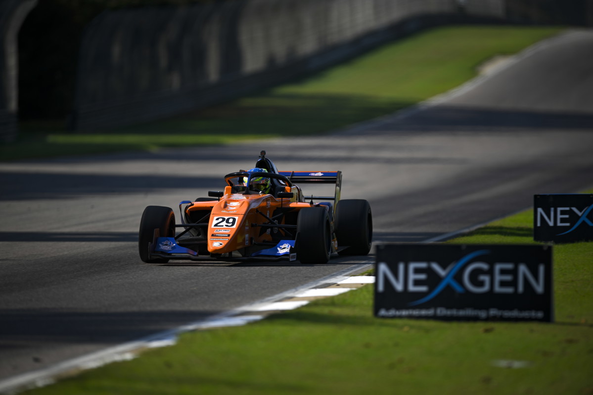 Kekai Hauanio Takes Final FR Americas Pole of 2026 Season at Barber