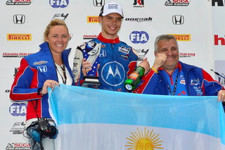 F4 Drivers in Action- Leguizamon Pledges Season Winnings to Hurricane Victims 