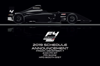 F4 Schedule Announcement at PRI Show