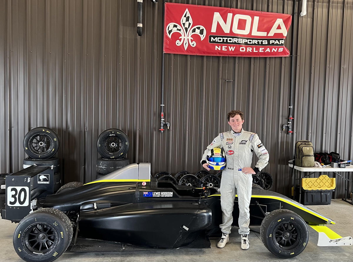 Lewis Hodgson Makes F4 United States Championship Debut With Crosslink Kiwi Motorsports