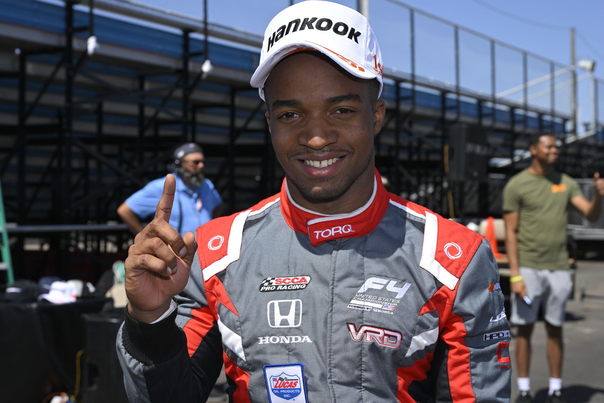 Nicholas Rivers Wins at NOLA Motorsports Park, Earning his First-Career F4 U.S. Victory