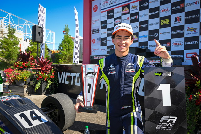 Cooper Shipman Completes Weekend Sweep, Wins Race 3 at CTMP