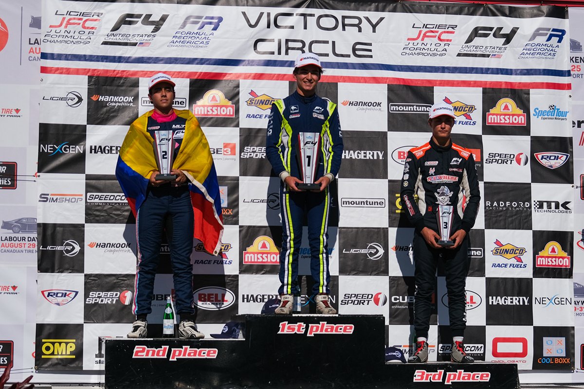 Crosslink Motorsports Delivers Podium Results in F4 U.S. Championship at Canadian Tire Motorsport Park