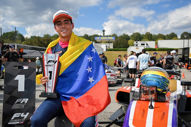 Alex Popow Dominates Again, Completes Weekend Sweep at Barber to Take Vice Championship