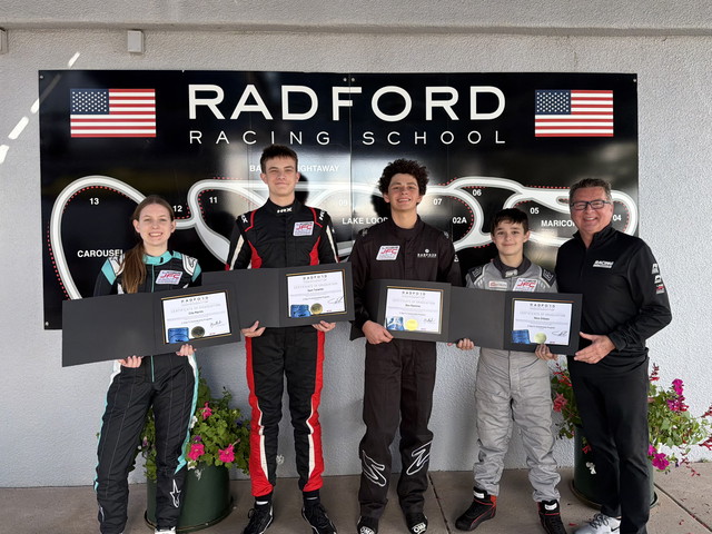 Karters Ready for Formula Career After Completing Radford Racing School F4 Scholarship School