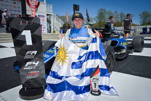Gastón Irazú Dominates at Road America for First F4 U.S. Win