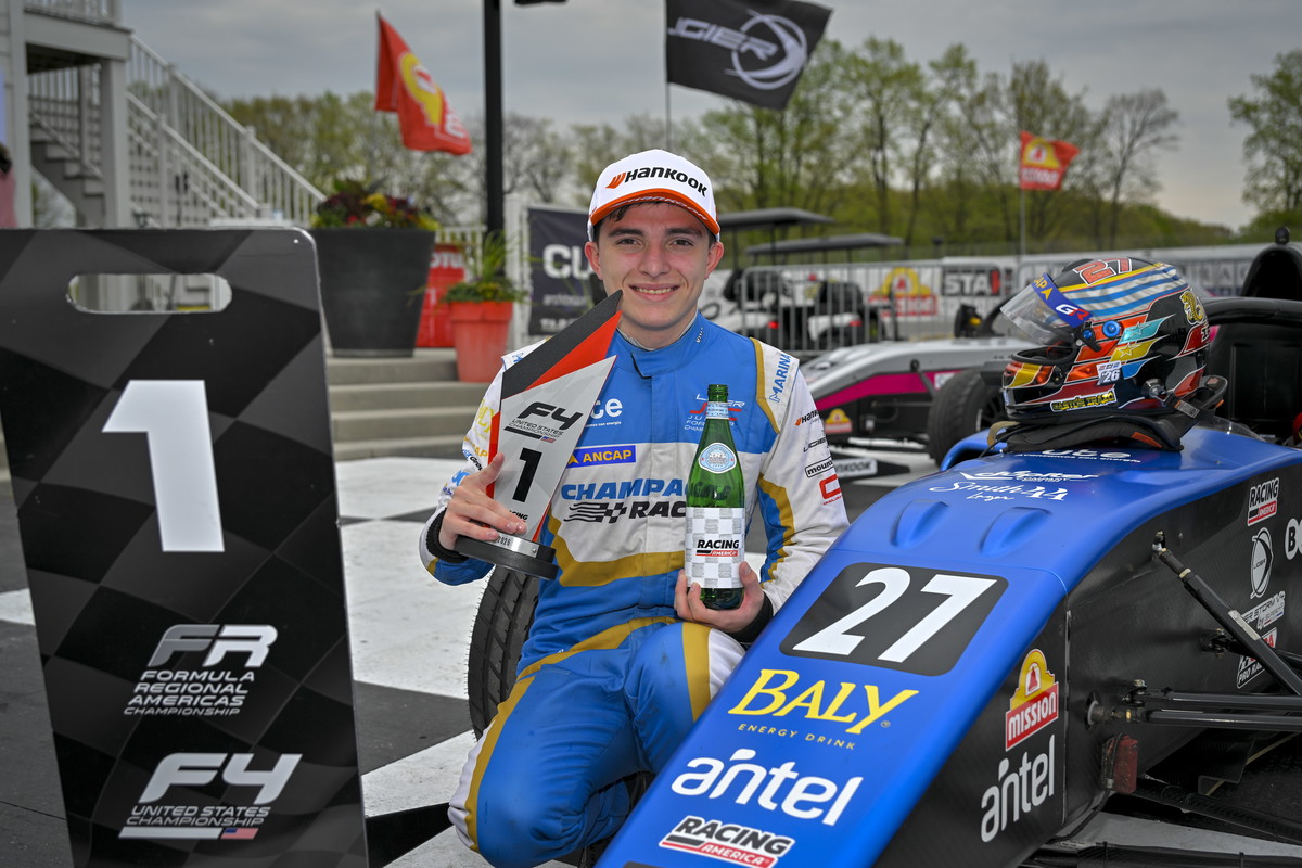 Gastón Irazú Goes Back to Back in F4 U.S. at Road America