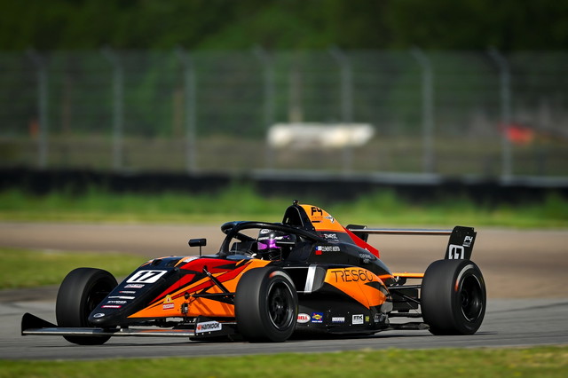 Clemente Huerta Has Promising Practice Session at Mid-Ohio For Round 3 of U.S. F4