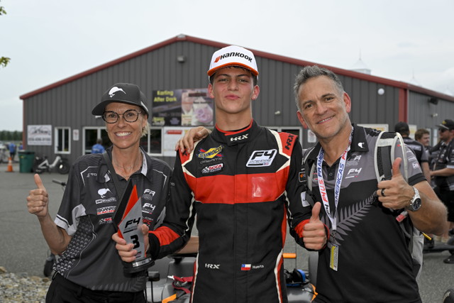 Clemente Huerta Leaves NJMP with Two Podiums in F4 U.S.