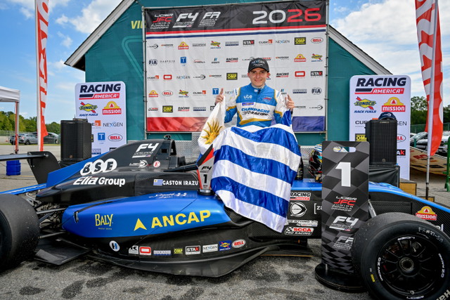 Gastón Irazú Secures 2026 F4 U.S. Title, Completes VIR Sweep