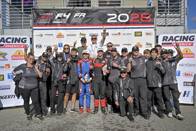 Kiwi Motorsport Sweeps F4 U.S. Finale with Huerta Raab, as Campbell and Fourie Finish in Championship Top 3