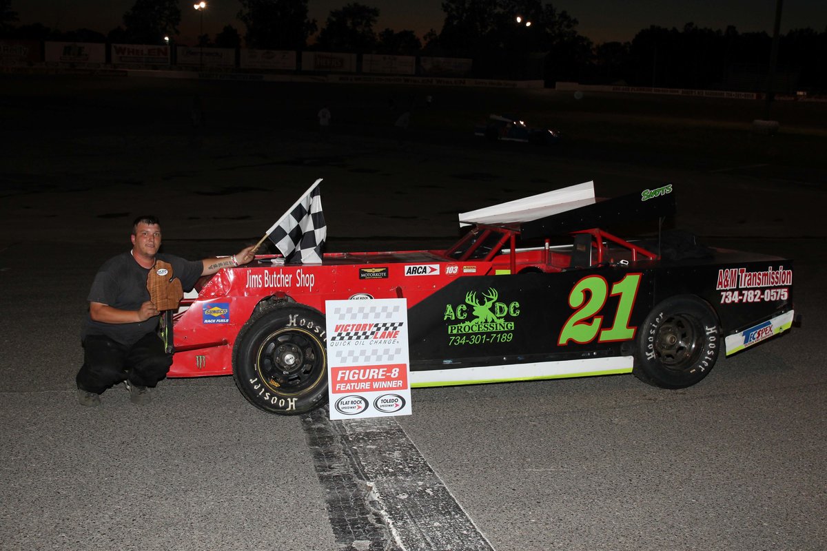 SCOTT APPERSON SCORES INITIAL FLAT ROCK WIN IN MICHIGAN FIGURE 8 RACE