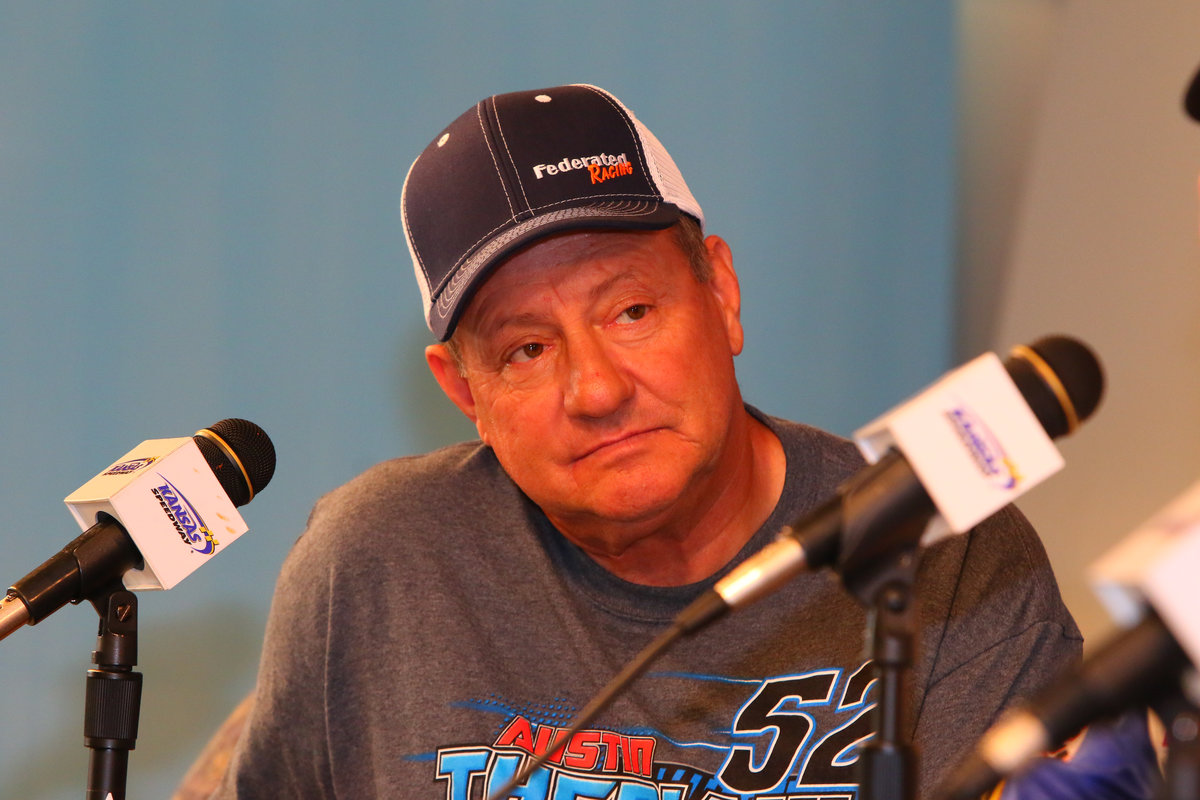 KEN SCHRADER AT WHEEL OF VORE’S COMPACT SATURDAY AT FLAT ROCK