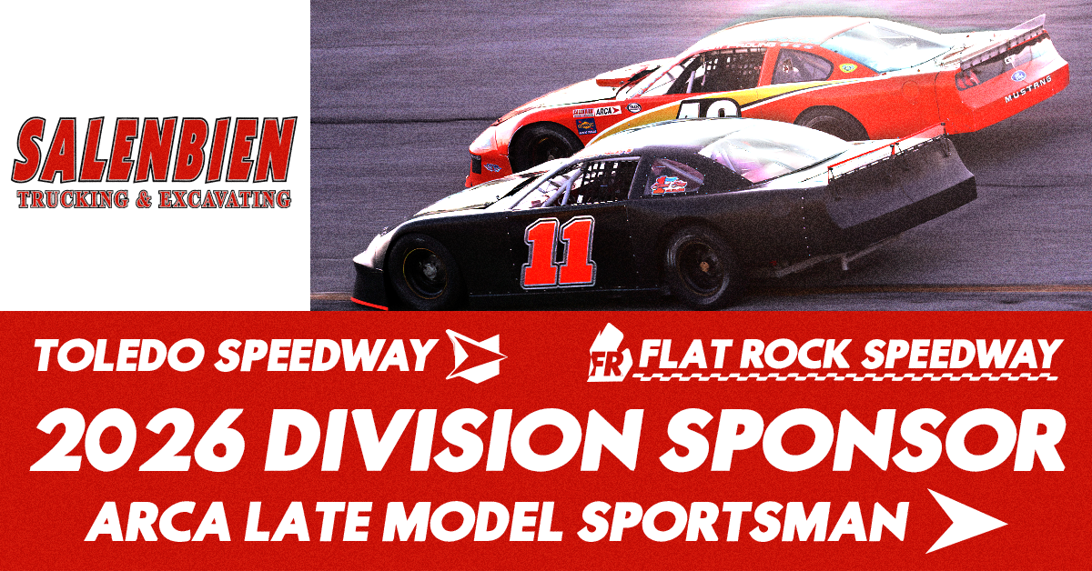 Salenbien Trucking & Excavating Returns for Fifth Consecutive Year as Title Sponsor of ARCA Late Model Sportsman Division