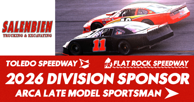 Salenbien Trucking & Excavating Returns for Fifth Consecutive Year as Title Sponsor of ARCA Late Model Sportsman Division