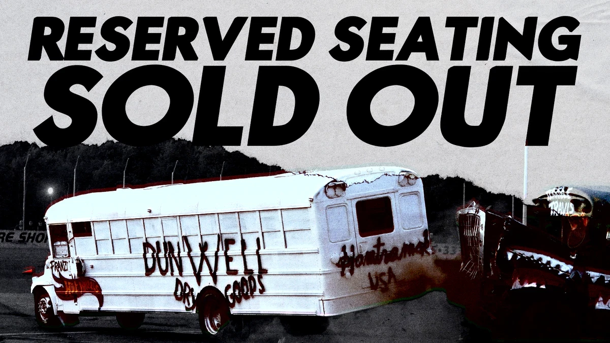 Flat Rock Reserved Seats SOLD OUT for 6/20 School Bus Figure 8 | Limited General Admission Seats Still Remaining