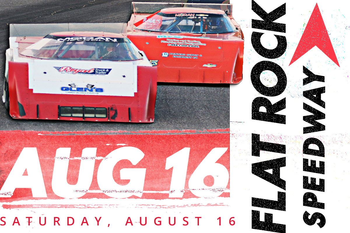 Royal Truck & Utility Trailer Triple 50s & Monroe Superstore Fireworks Presented by 8 Point Building Supply Saturday Night Racing! 50 lap Outlaw Super Late Models, 50 lap Street Stocks, 50 lap Figure 8. Plus Kids Power Wheels Derby!