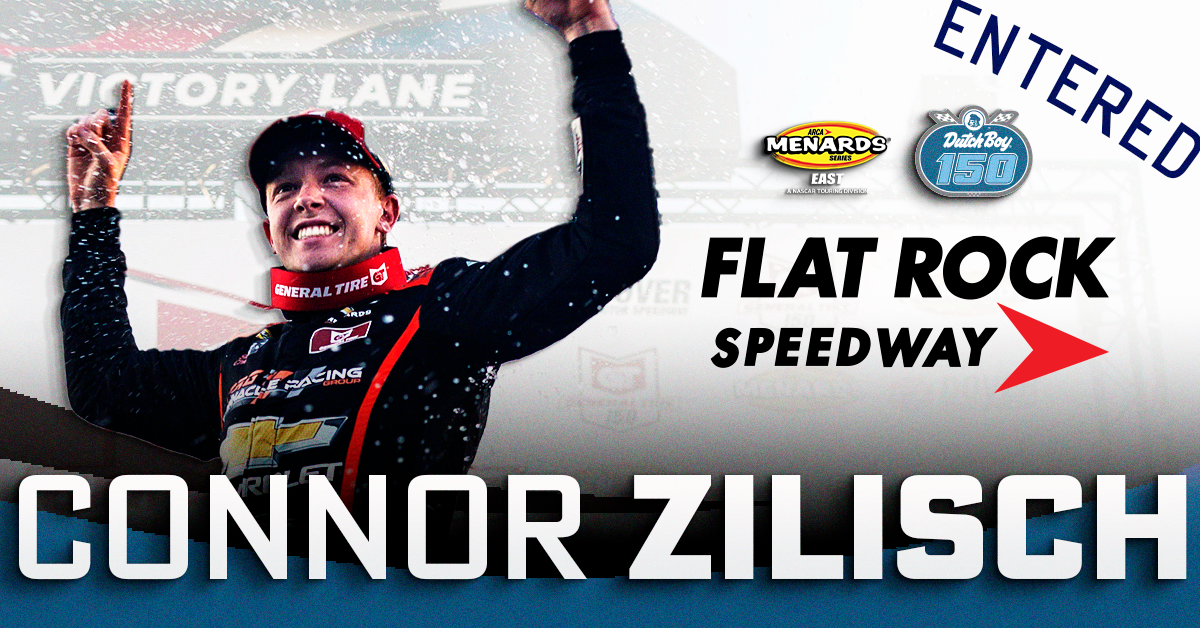 Connor Zilisch Enters Flat Rock Dutch Boy 150 | May 18th