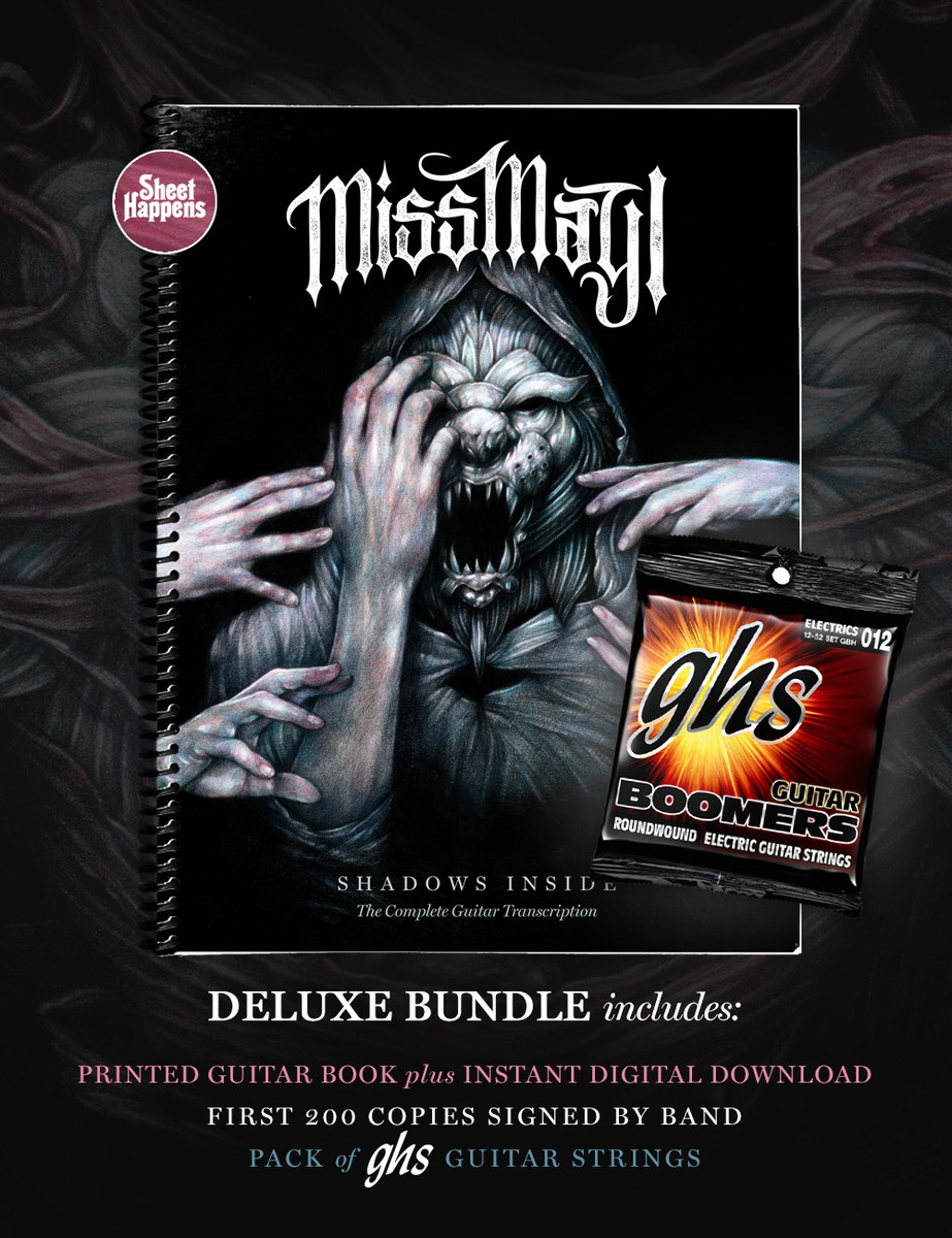 GHS Artist Miss May I Releases "Shadows Inside" Complete Guitar