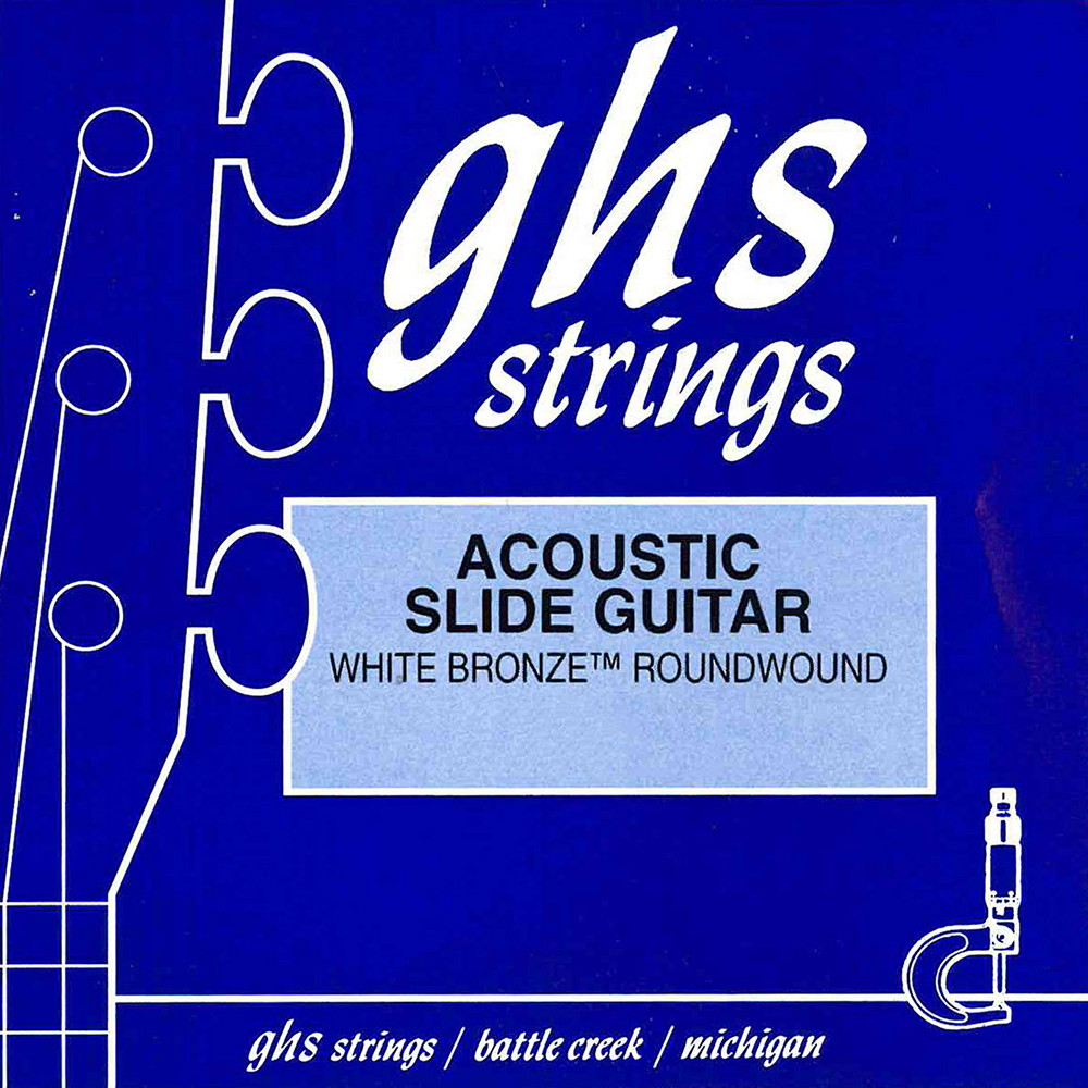 DWB1600 Set, WHITE BRONZE RESONATOR GHS Strings