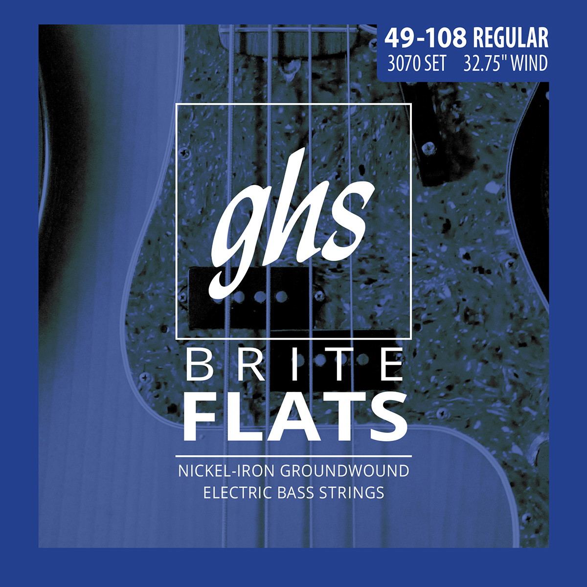 Singles Bass Brite Flats GHS Strings