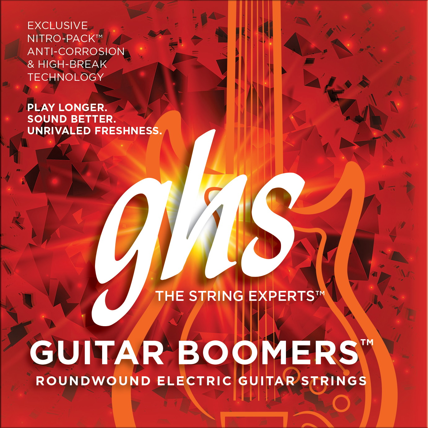 GHS Boomers Electric Guitar Strings 10-46