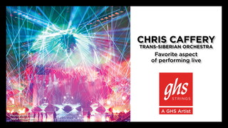 Chris Caffery's Favorite Aspect of Performing Live | Trans-Siberian Orchestra