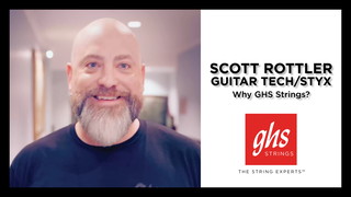 Scott Rottler on Why he Chooses GHS Strings | Styx