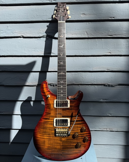 PRS McCarty 594 Trem Burgundy Tiger