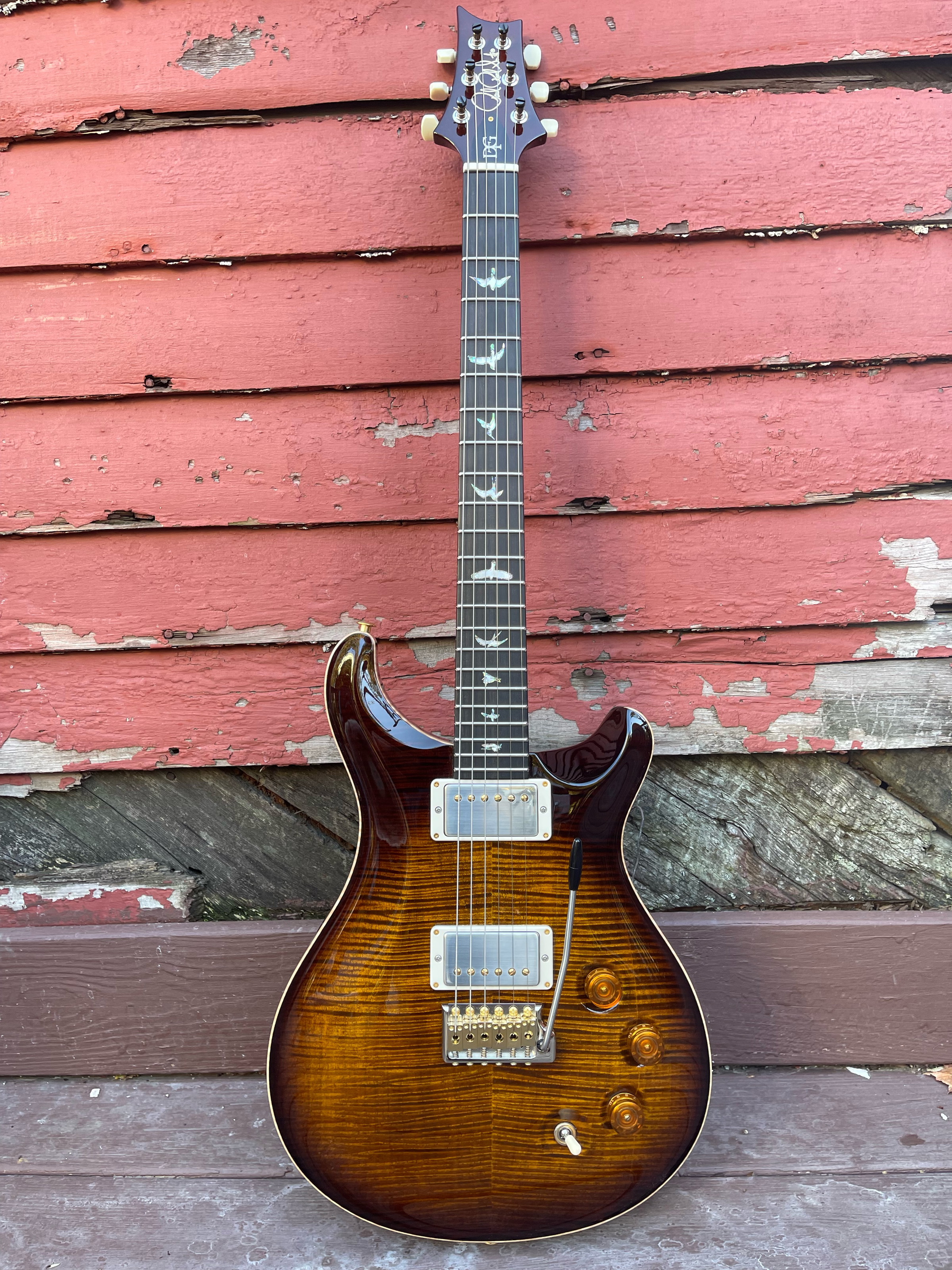 PRS DGT Black Gold w/binding