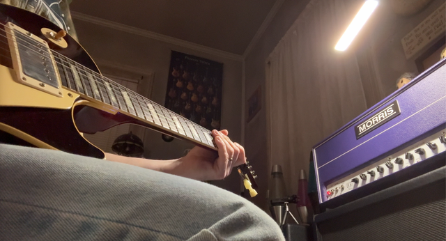 Quick rhythms on the Morris Amp