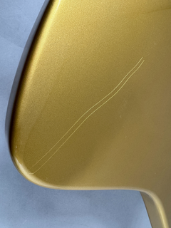 Finish cracks on the back of the body