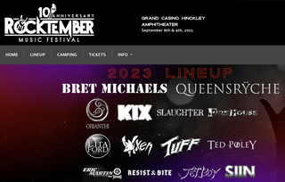 Vixen - Hinckley, MN - RockTember Music Festival	