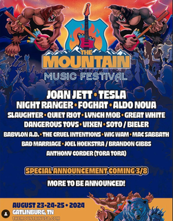 Vixen - The Mountain Music Festival - Gatlinburg, TN