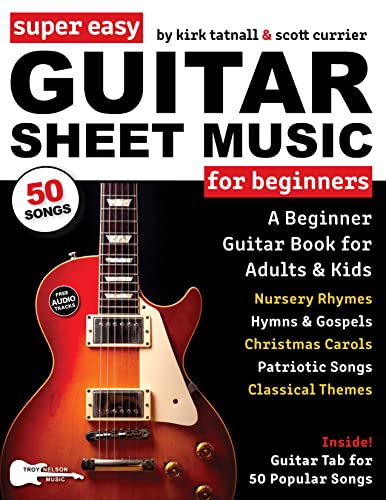 Super Easy Guitar Sheet Music For Beginners