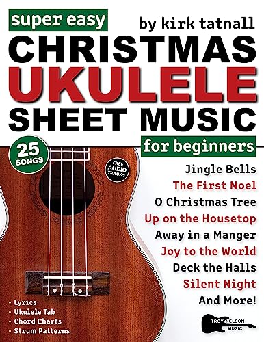 Super Easy Christmas Ukulele Sheet Music For Beginners