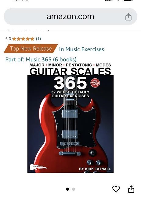 #1 Top  New Release in Music Exercises 
Guitar Scales 365
https://t.co/6u7X6e57EX https://t.co/5VDDz9nkAc