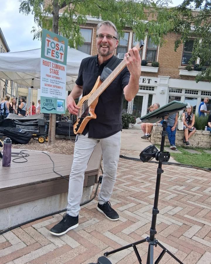 What a great time and honor to play at the 50th anniversary of Tosa Fest this past Saturday with my great friends Chr...