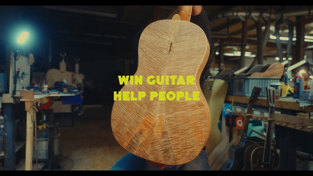 Christmas Raffle Guitar Winner