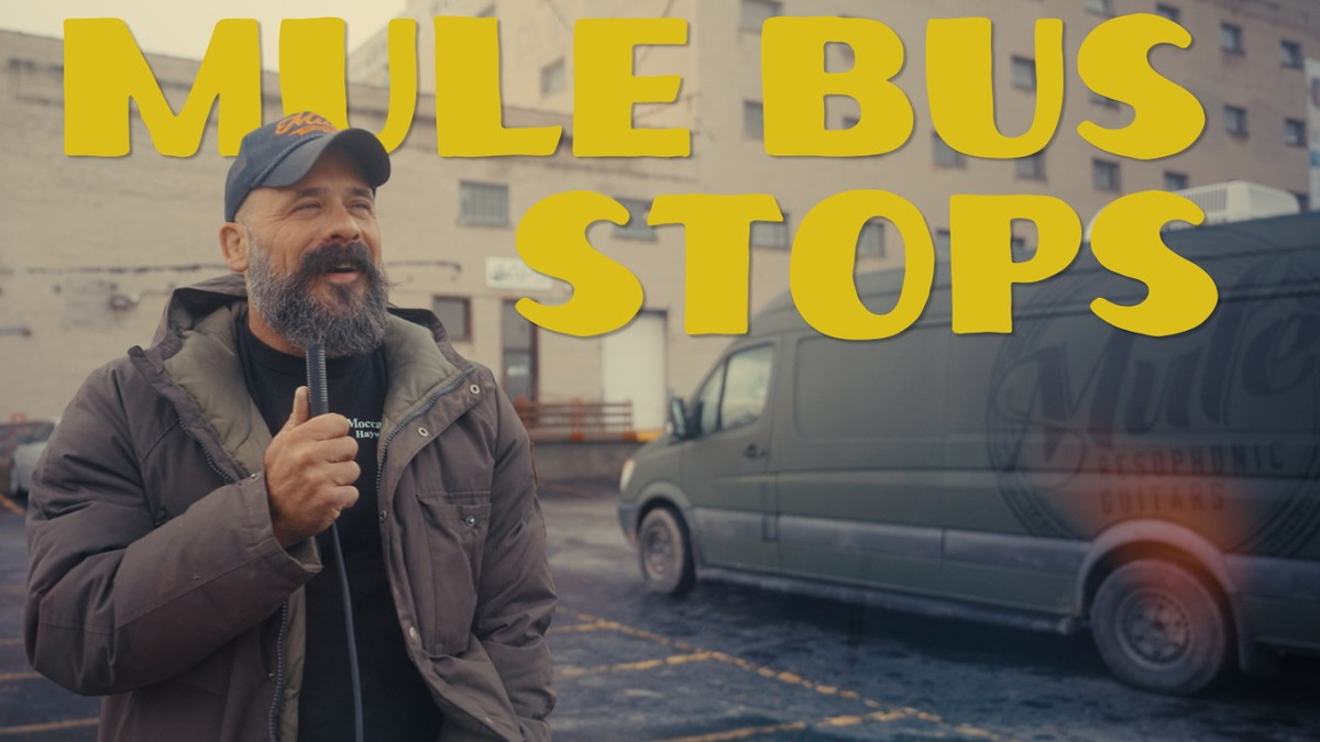 Mule Bus Stops!