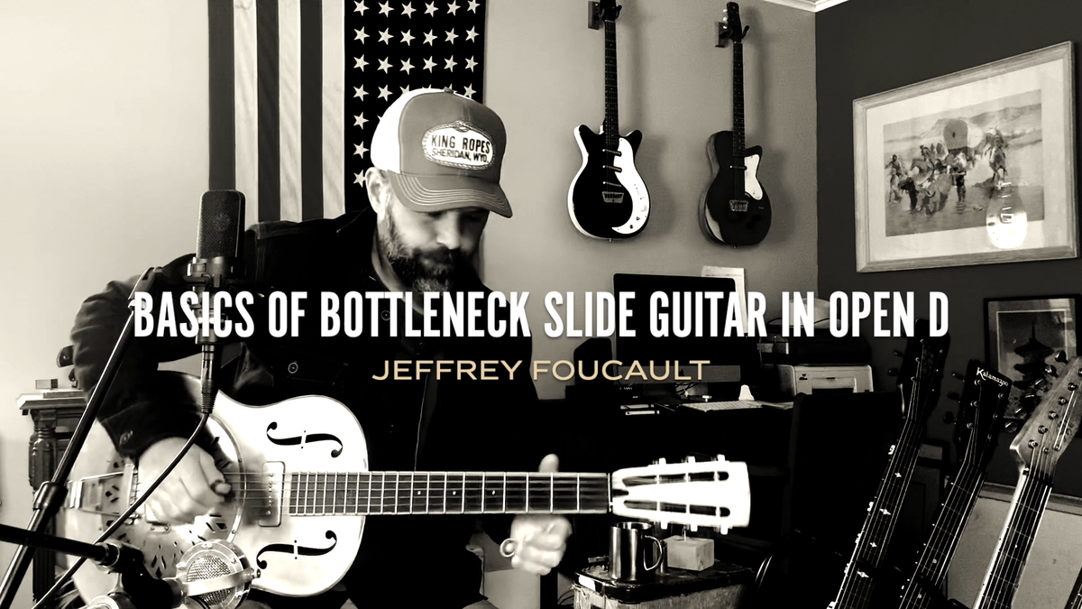 Jeffrey Foucault Lesson -Beginning in Open D