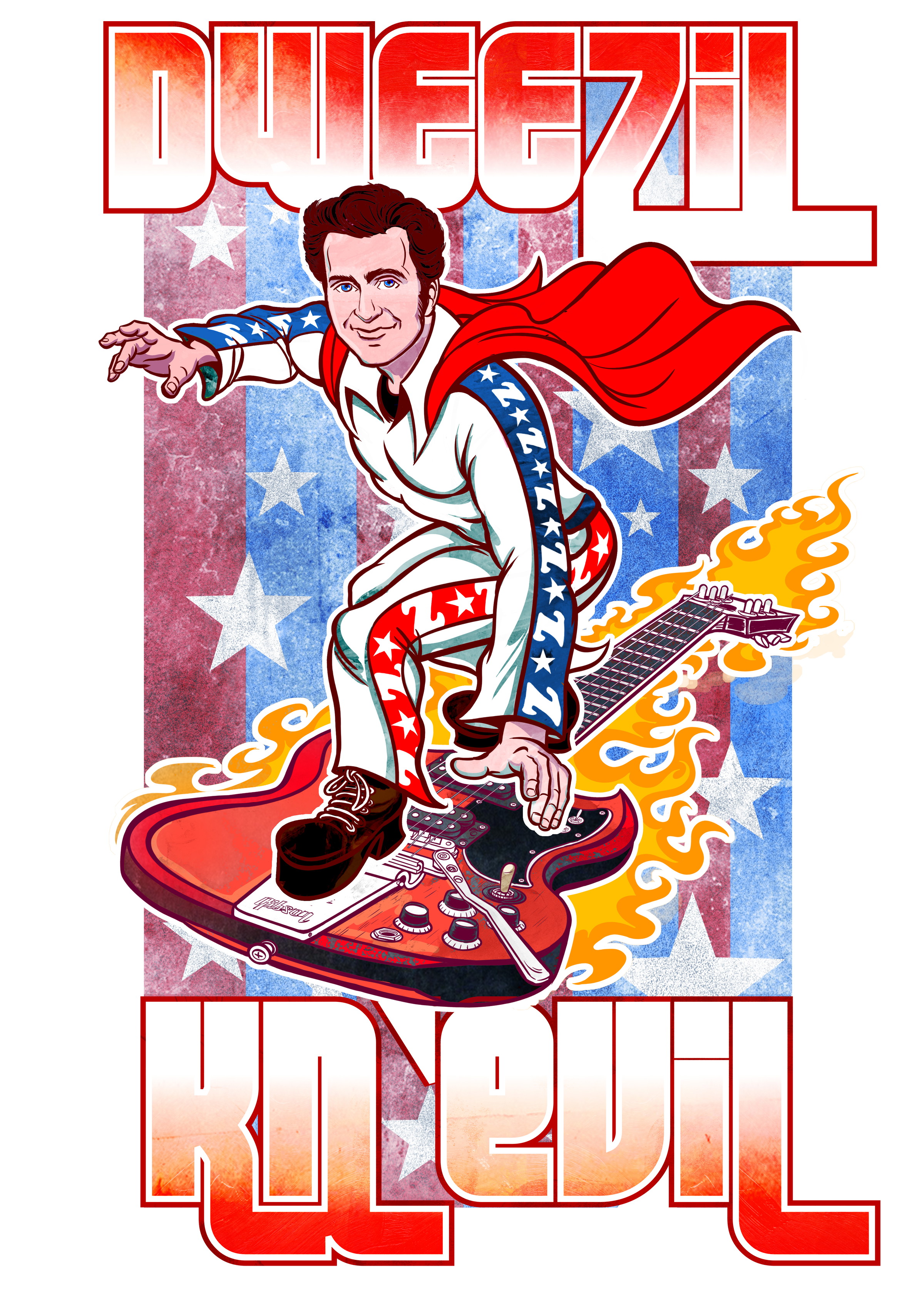 DWEEZIL KN'EVIL T-SHIRT - Dweezil Zappa