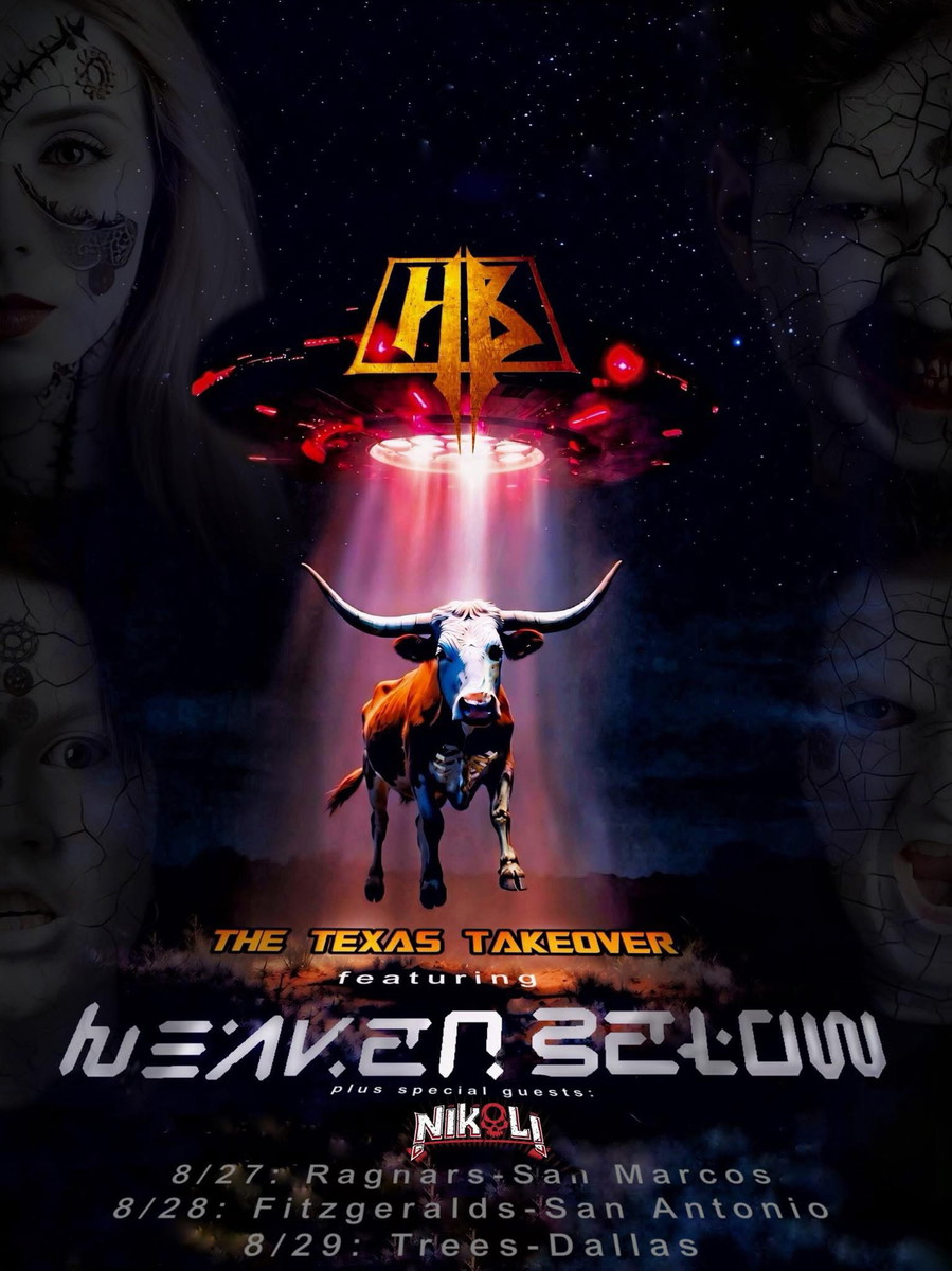 Heaven Below - Texas Takeover Tour Dates & VIP Packages