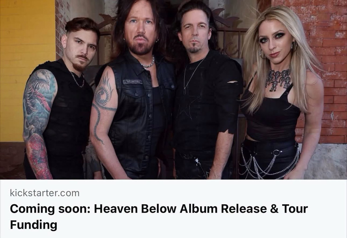 KICKSTARTER CAMPAIGN: Heaven Below Album Release & Tour Support