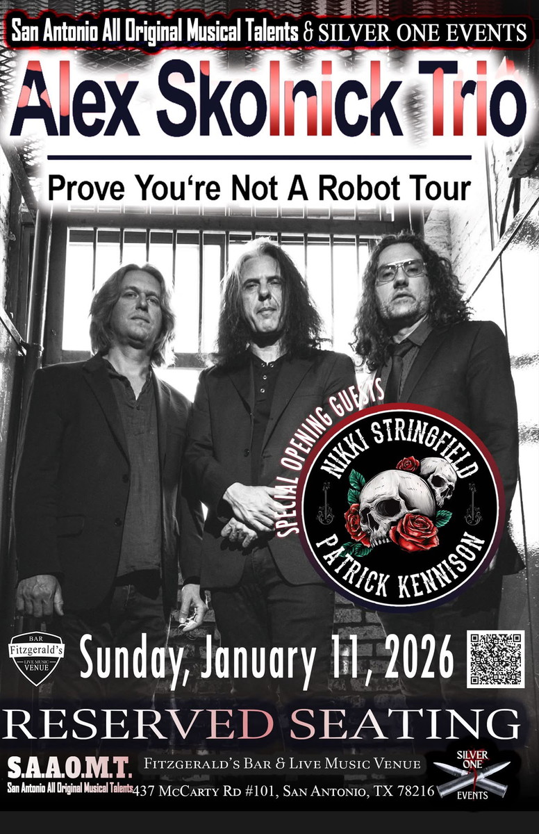 Nikki & Patrick Unplugged Supporting The Alex Skolnick Trio